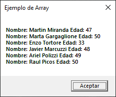 VBSCript / Arrays – El blog de Tinchicus